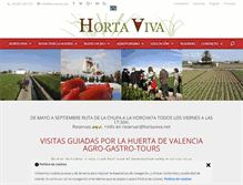 Tablet Screenshot of hortaviva.net